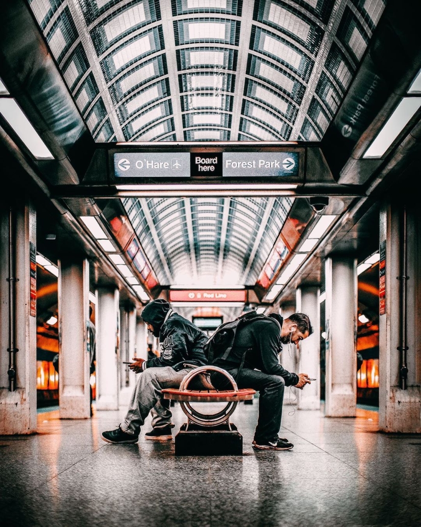 Increíbles calles de Chicago en imágenes por Benjamin Suter