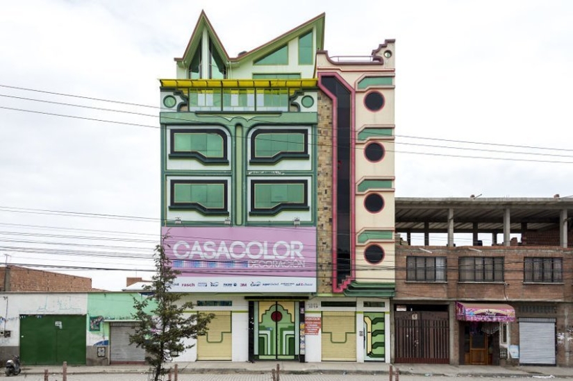 Increíbles casas construidas por indios ricos en Bolivia