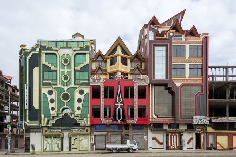 Increíbles casas construidas por indios ricos en Bolivia