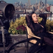 Incredible views, huge rooms and a sea of pink orchids: visiting Catherine Zeta-Jones