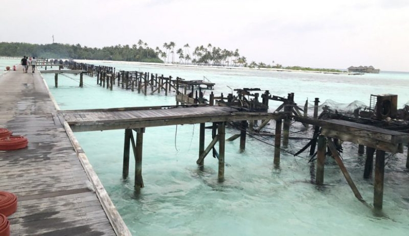 Infierno en medio del paraíso: cómo un hotel de lujo en las Maldivas se convirtió en una trampa de fuego para los vacacionistas