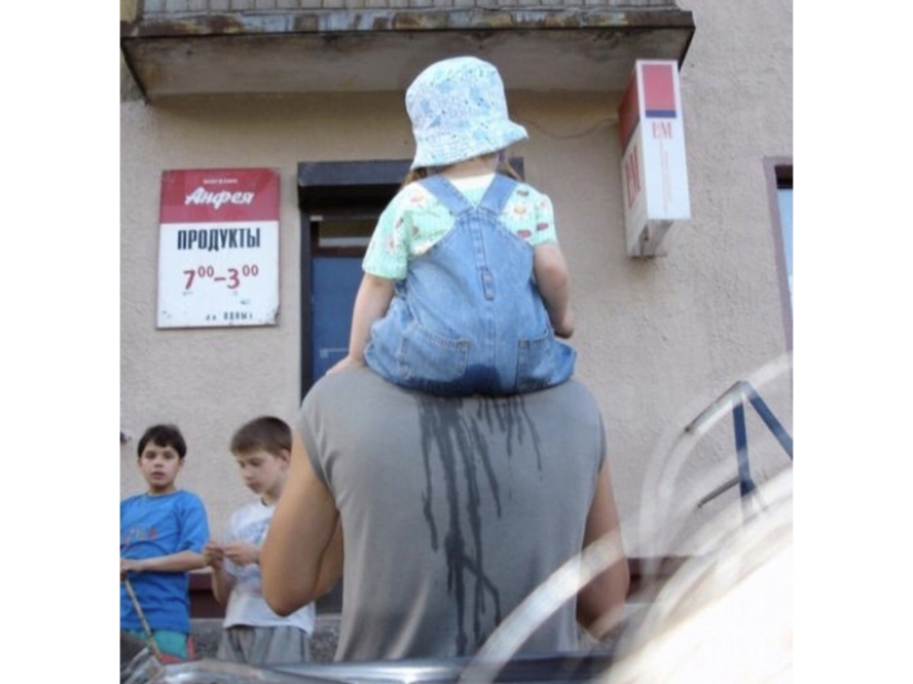 "Innocent" childish pranks. The funniest photo collection ever!