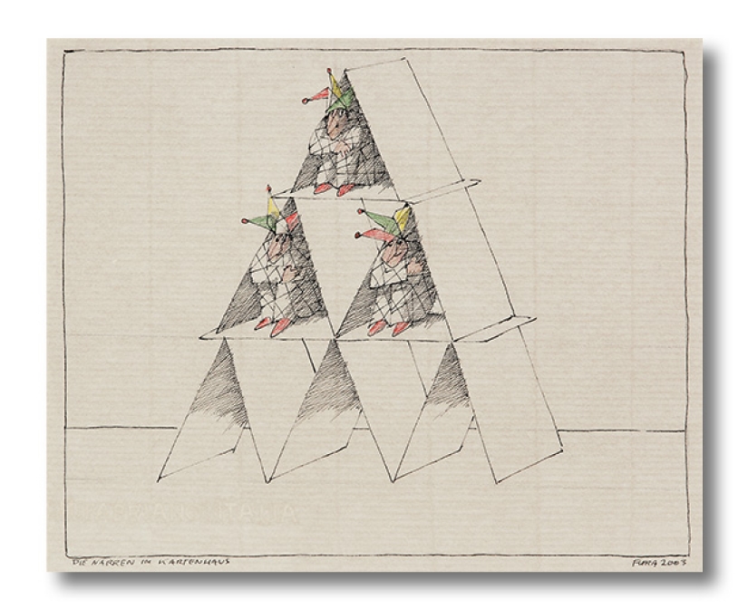 Inspirado por los Cuervos: el talentoso ilustrador Paul Flora Inspirado por los Cuervos: el talentoso ilustrador Paul Flora