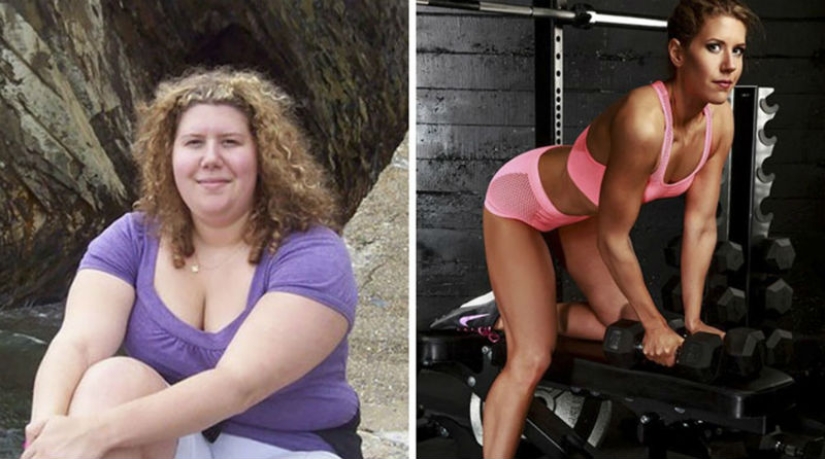 Inspiring examples of what miracles the desire to lose weight and hard work can do