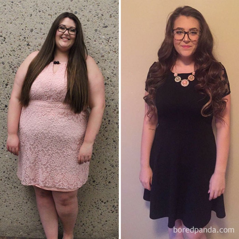 Inspiring examples of what miracles the desire to lose weight and hard work can do