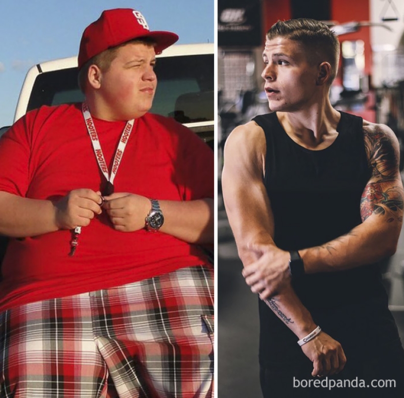 Inspiring examples of what miracles the desire to lose weight and hard work can do