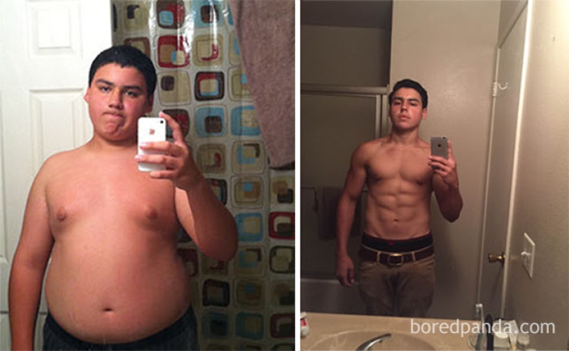 Inspiring examples of what miracles the desire to lose weight and hard work can do