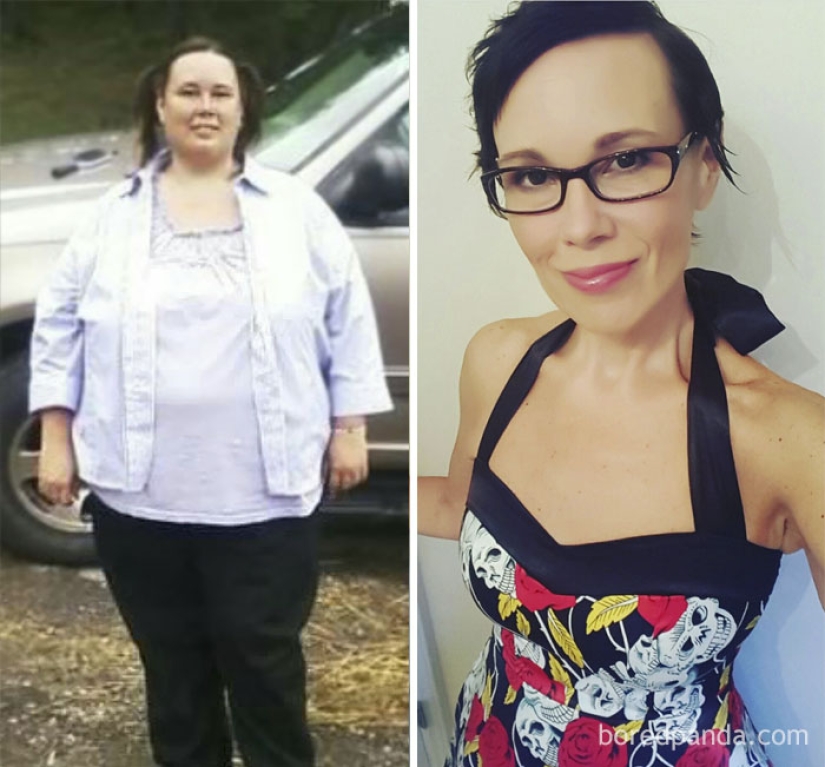 Inspiring examples of what miracles the desire to lose weight and hard work can do