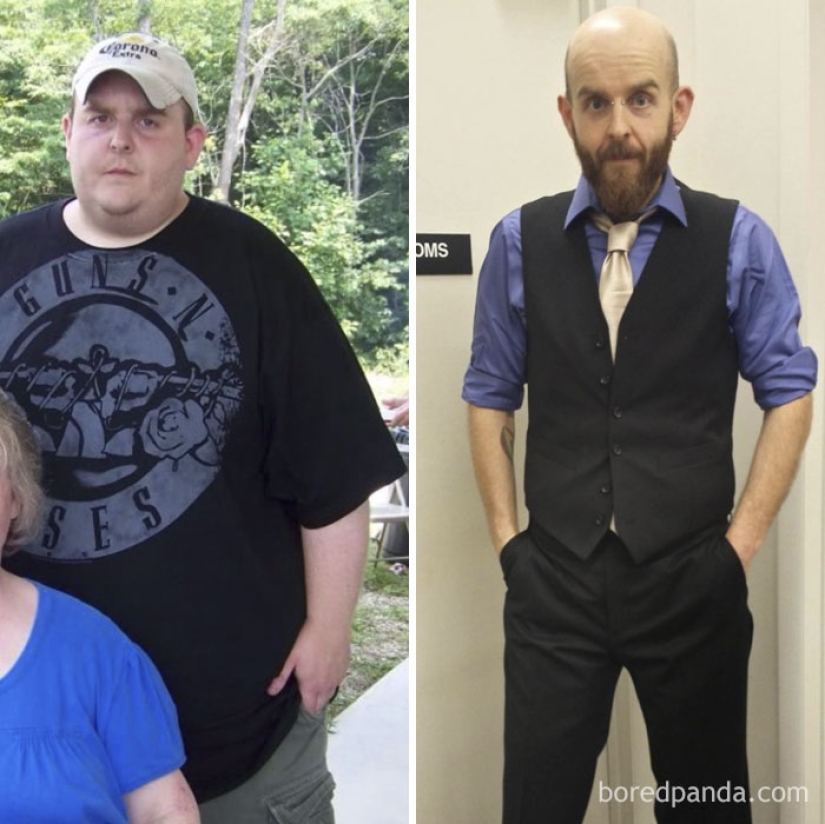 Inspiring examples of what miracles the desire to lose weight and hard work can do