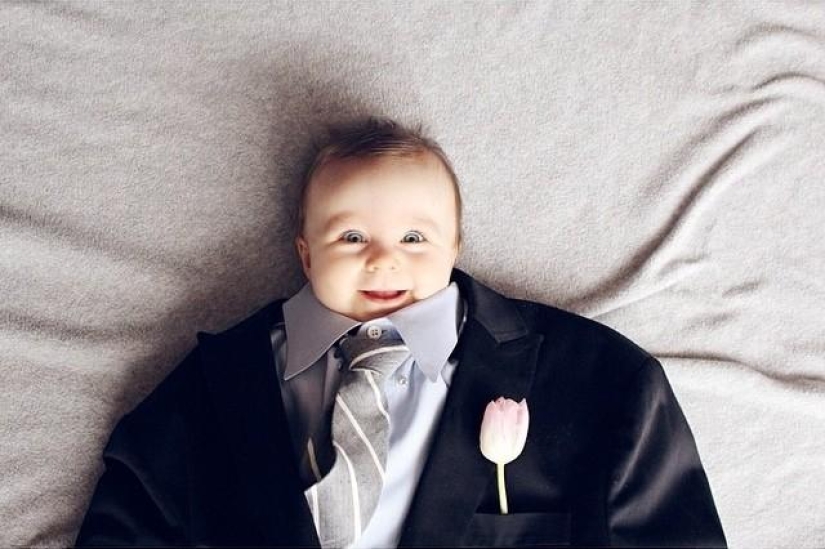 Instagram de la semana: Niños divertidos con ropa para adultos Instagram de la semana: Niños divertidos con ropa para adultos