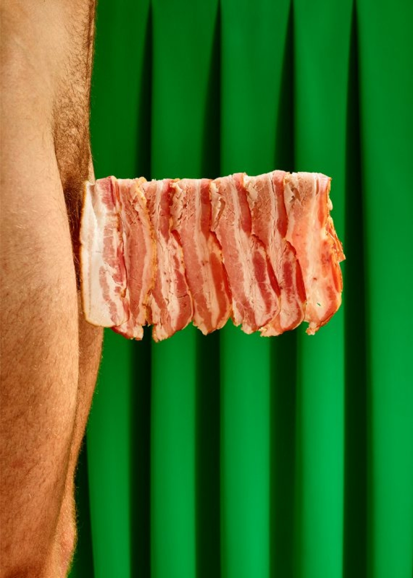 Instead of a cupcake, there will be sex: a photo project about a good start to the day with the right breakfast