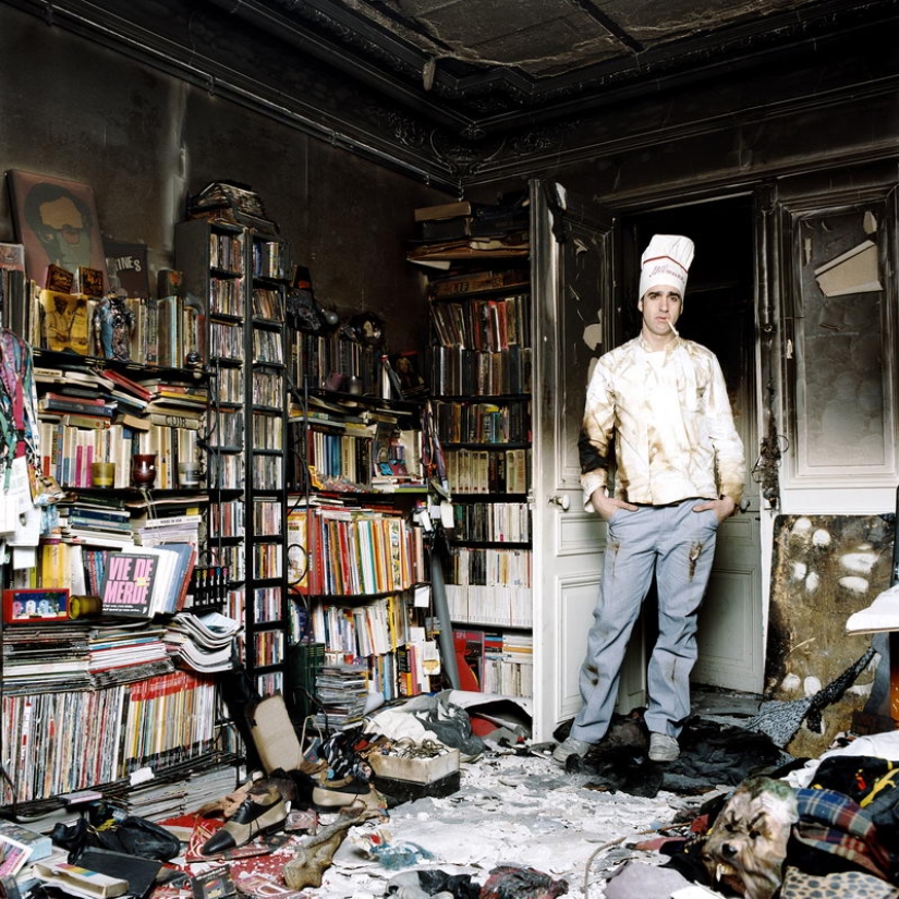 Interiores parisinos y sus habitantes