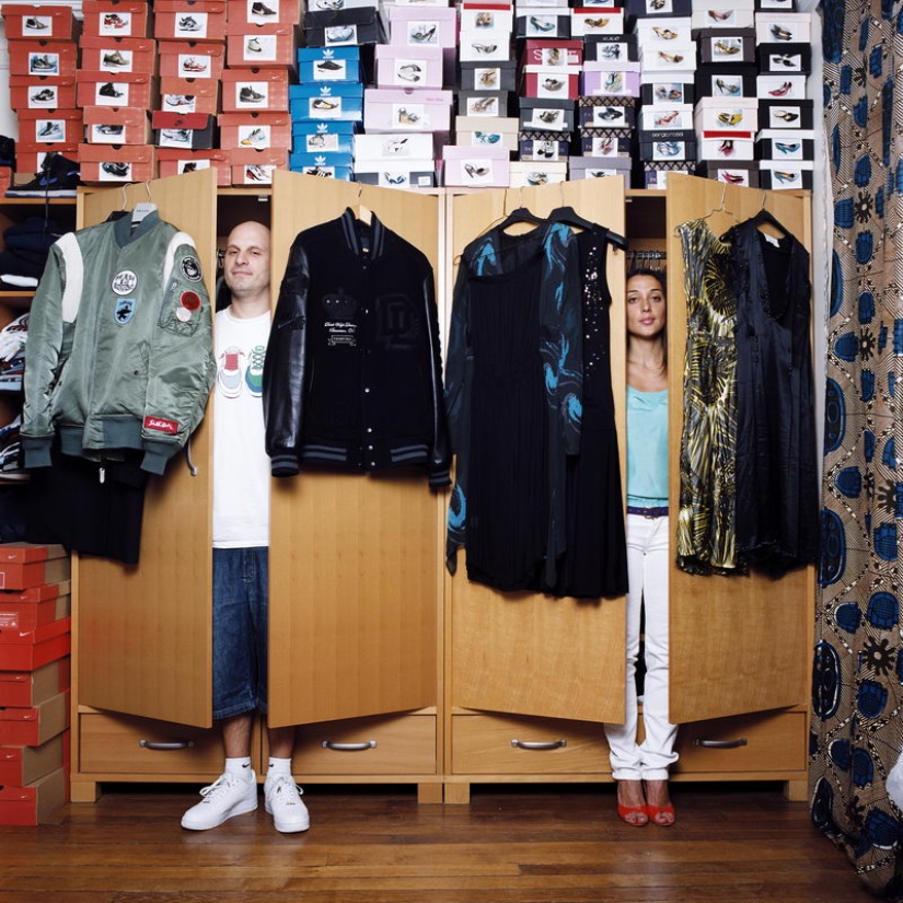 Interiores parisinos y sus habitantes