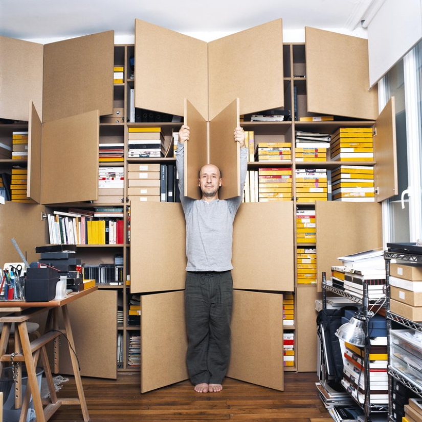 Interiores parisinos y sus habitantes