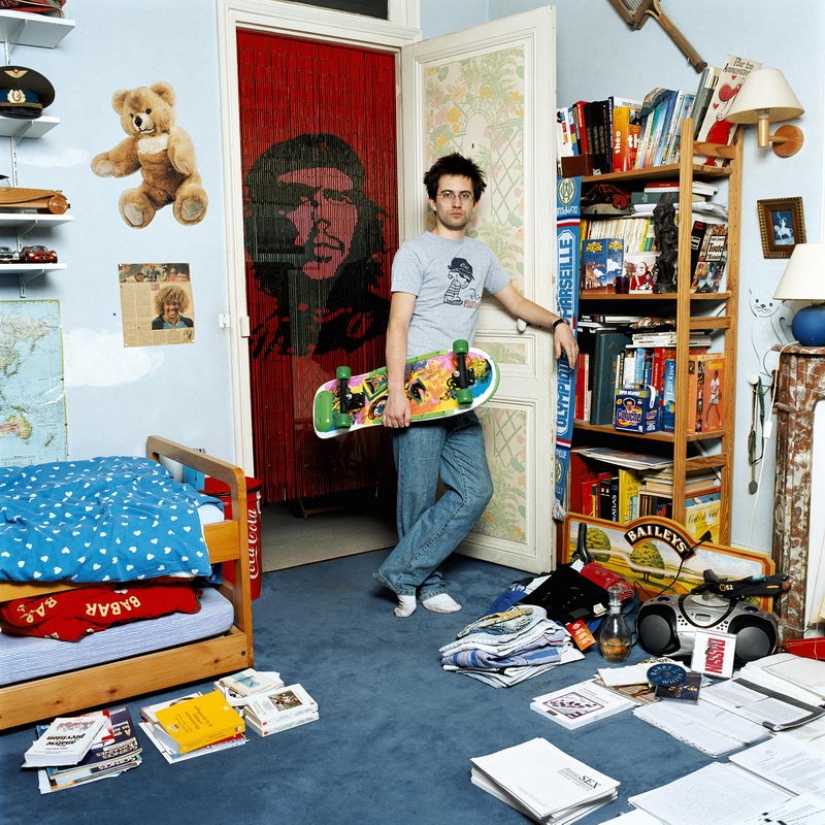 Interiores parisinos y sus habitantes