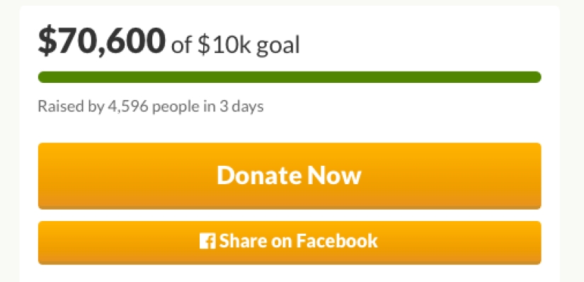 Internet against police lawlessness: 70 thousand dollars were collected for the injured street vendor Internet against police lawlessness: 70 thousand dollars were collected for the injured street vendor