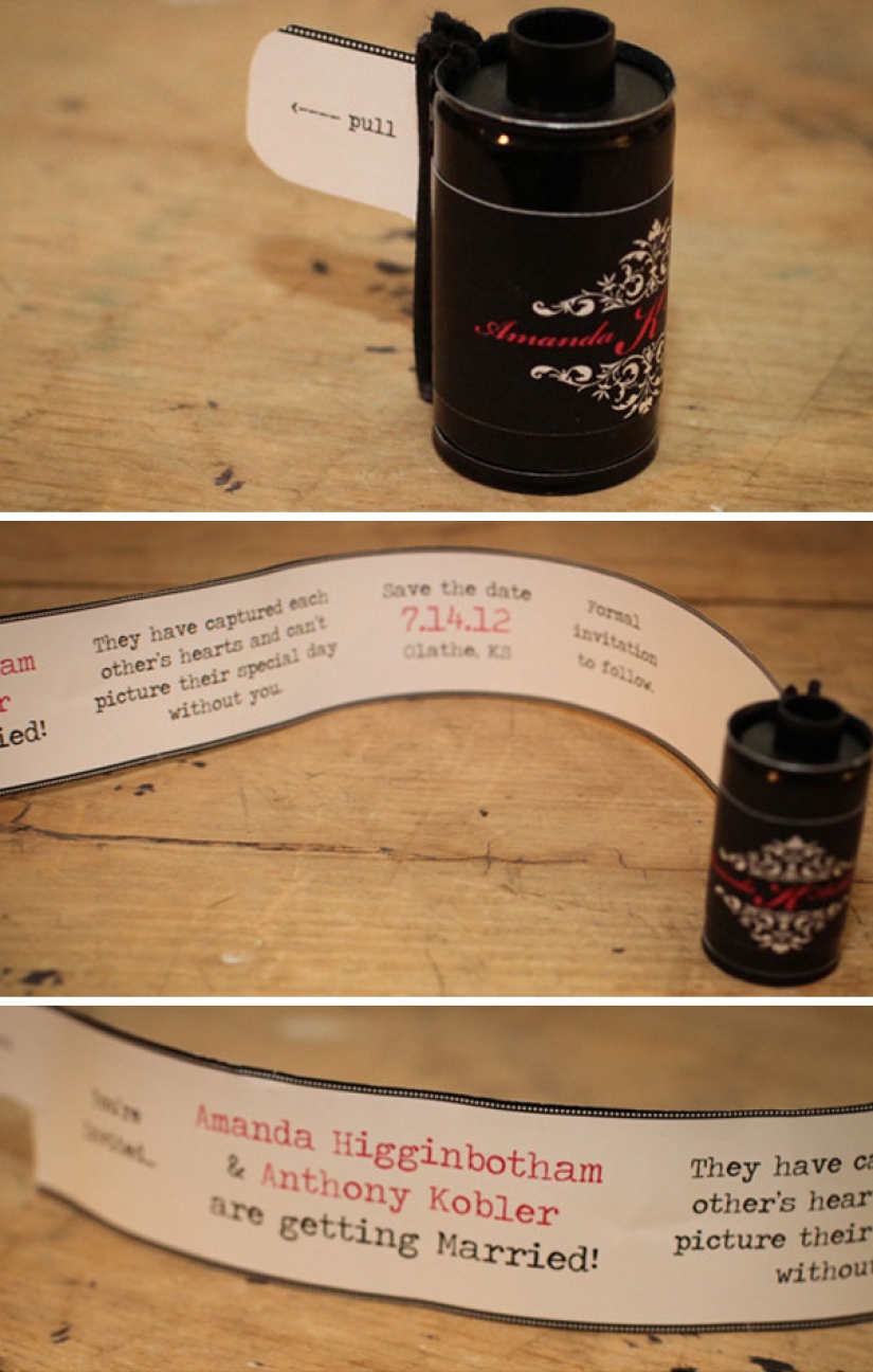 Invitaciones de boda originales que no se pueden rechazar Invitaciones de boda originales que no se pueden rechazar