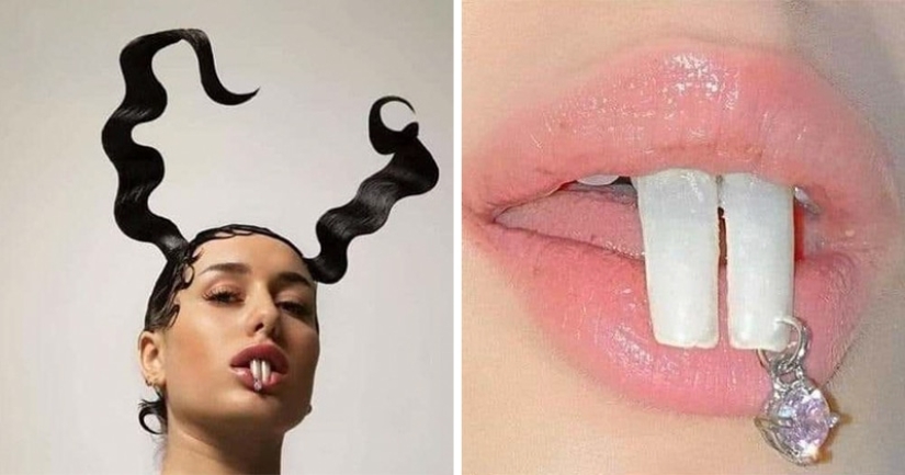 Is it fashionable? I give you a tooth! How outrageous fashion crept into dentistry Is it fashionable? I give you a tooth! How outrageous fashion crept into dentistry