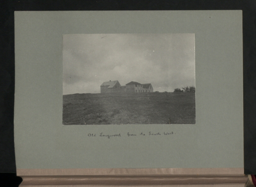 Isla de Santa Elena en blanco y negro Isla de Santa Elena en blanco y negro