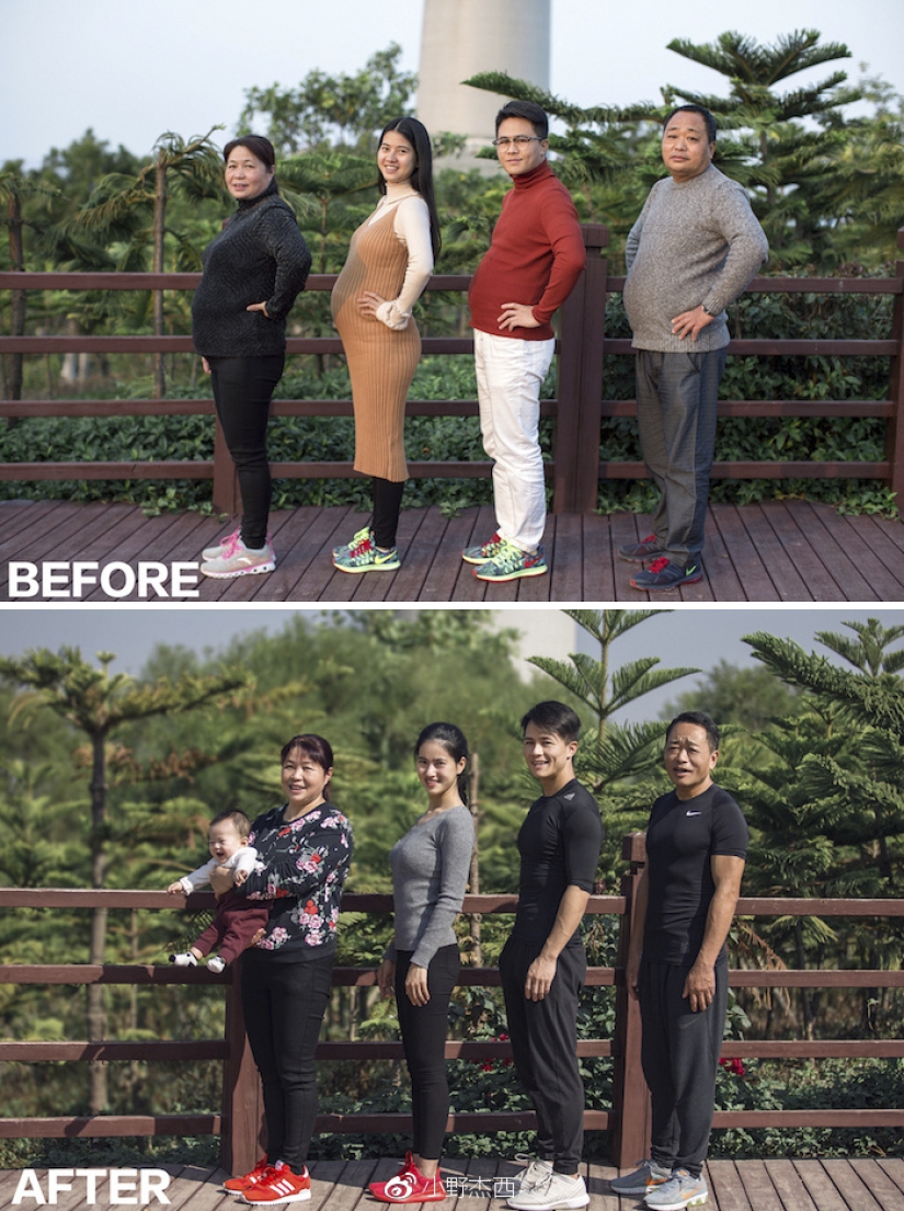 It's fun to lose weight together: how 6 months of sports have changed a family from China It's fun to lose weight together: how 6 months of sports have changed a family from China