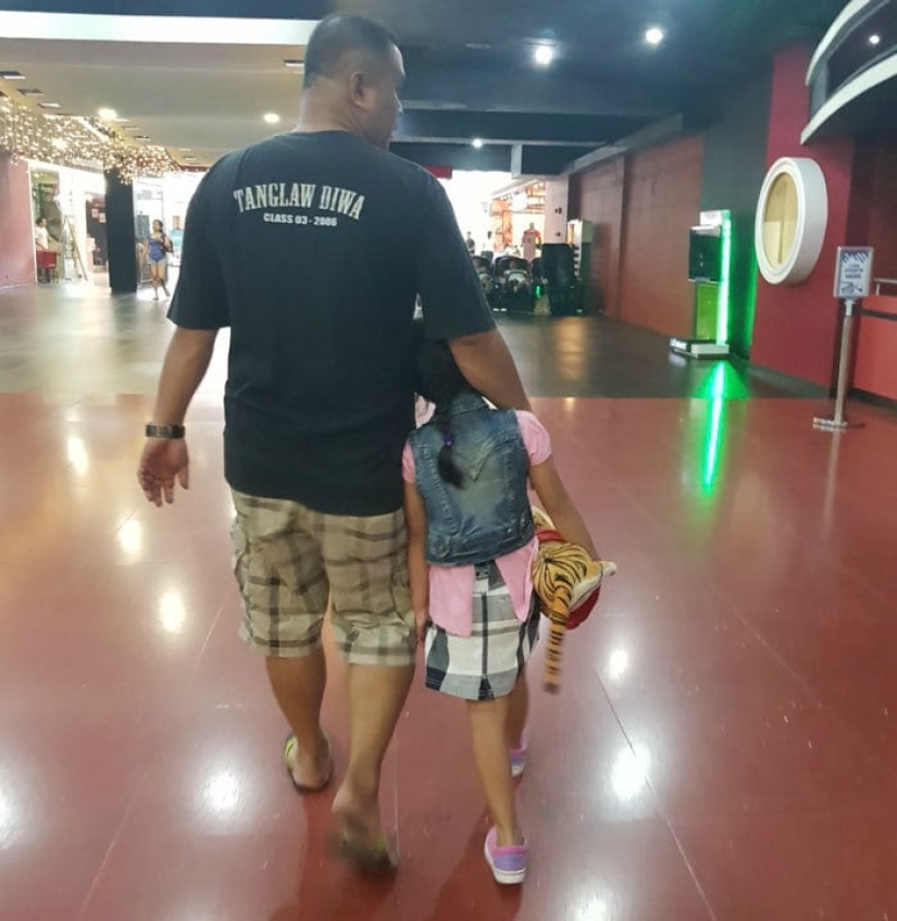 It's so touching! Filipina secretly photographed her husband and daughter for four years It's so touching! Filipina secretly photographed her husband and daughter for four years