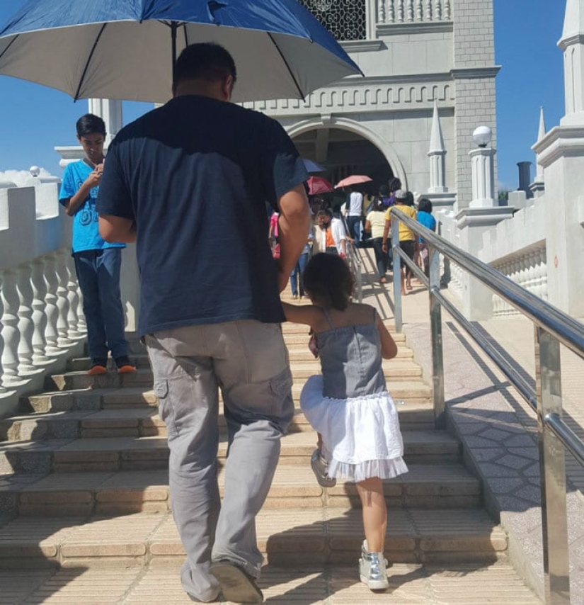 It's so touching! Filipina secretly photographed her husband and daughter for four years It's so touching! Filipina secretly photographed her husband and daughter for four years