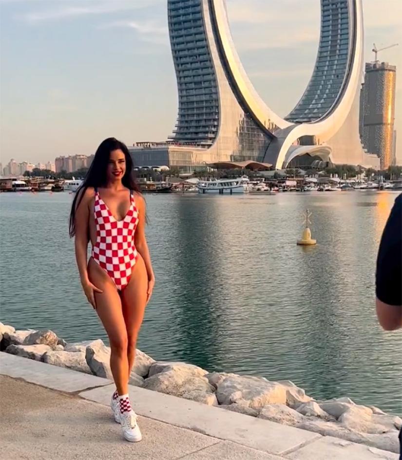 Ivana Knoll is the hottest football fan of the 2022 World Cup Ivana Knoll is the hottest football fan of the 2022 World Cup