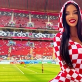 Ivana Knoll is the hottest football fan of the 2022 World Cup
