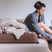 Japanese designer presented a collection of "eco-friendly" leaky socks