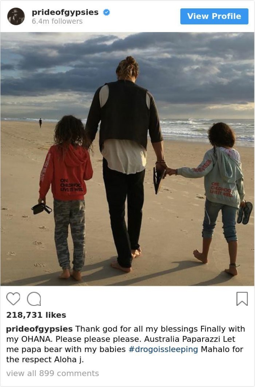 Jason Momoa es el chico más genial de Instagram