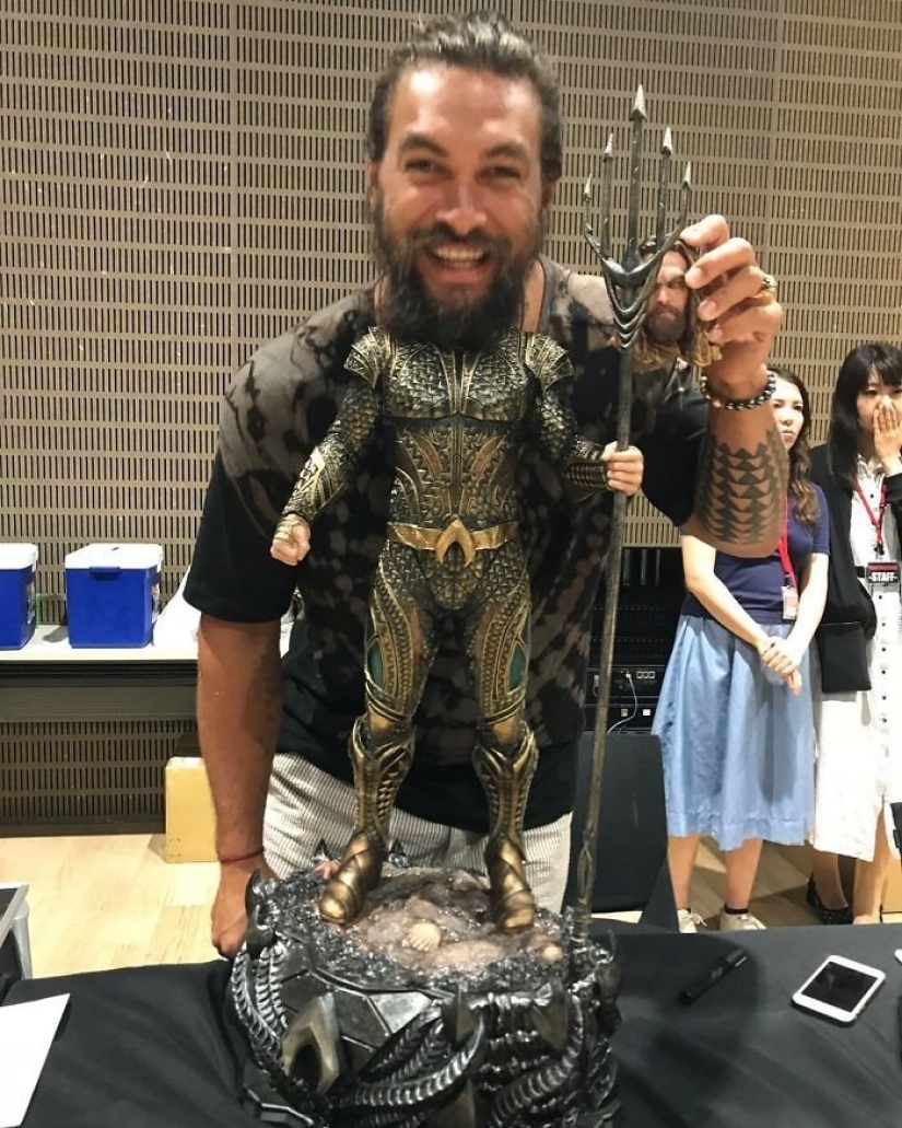 Jason Momoa es el chico más genial de Instagram