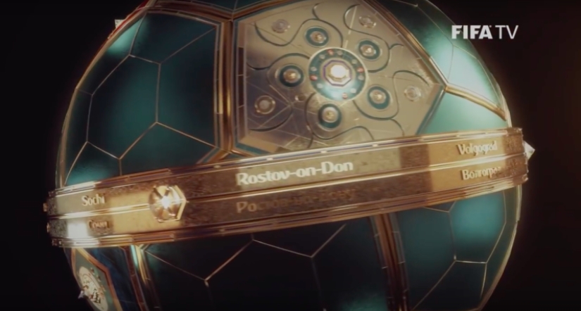 "Juego de Tronos" y huevos de Fabergé: la FIFA mostró el protector de pantalla de TV oficial para el Mundial de Rusia 2018