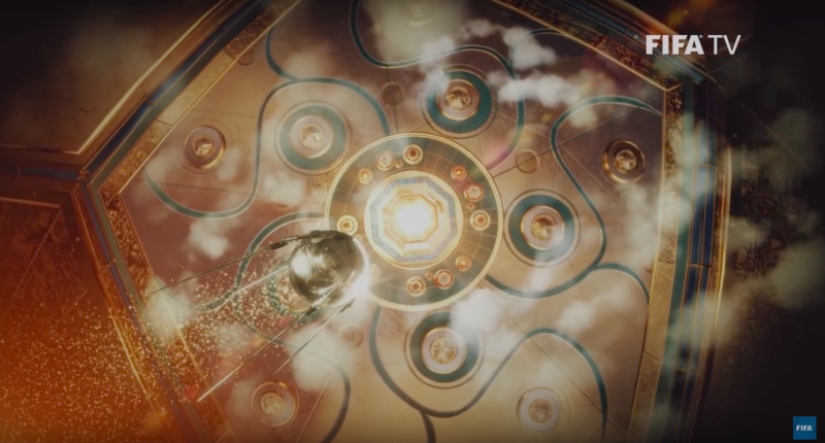 "Juego de Tronos" y huevos de Fabergé: la FIFA mostró el protector de pantalla de TV oficial para el Mundial de Rusia 2018