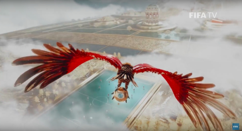 "Juego de Tronos" y huevos de Fabergé: la FIFA mostró el protector de pantalla de TV oficial para el Mundial de Rusia 2018