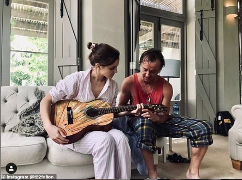 Just a friendship: Tom Felton ruined gossip about an affair with Emma Watson by signing up on a dating site