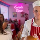 Karen's Diner restaurant is a boorish establishment for those who are tired of the perfect service