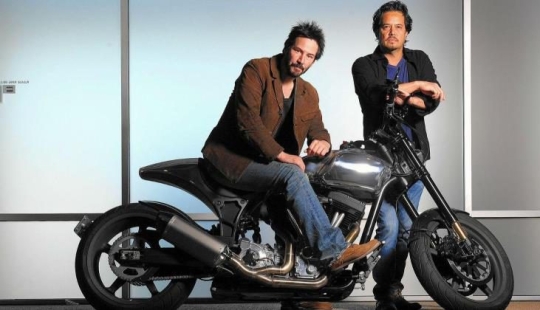 Keanu Reeves engaged in the production of luxury motorcycles