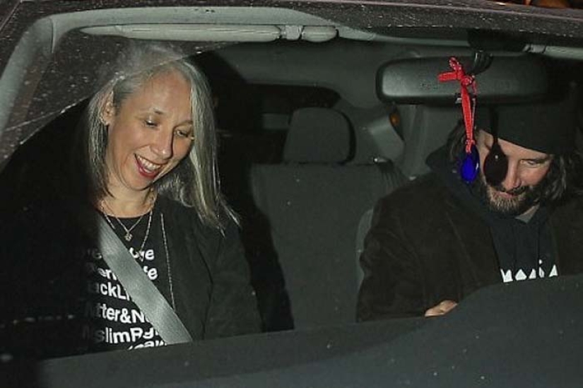 Keanu Reeves finally got a girlfriend, but she was immediately called "weird"