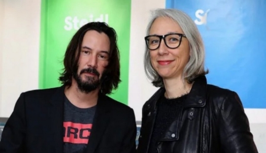 Keanu Reeves finalmente consiguió novia, pero de inmediato la llamaron "rara"
