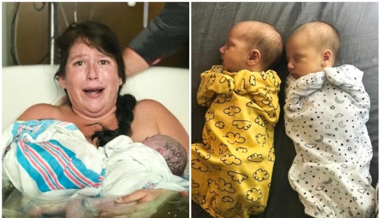 Kinder surprise: a young mother was shocked when she gave birth to twins instead of one daughter