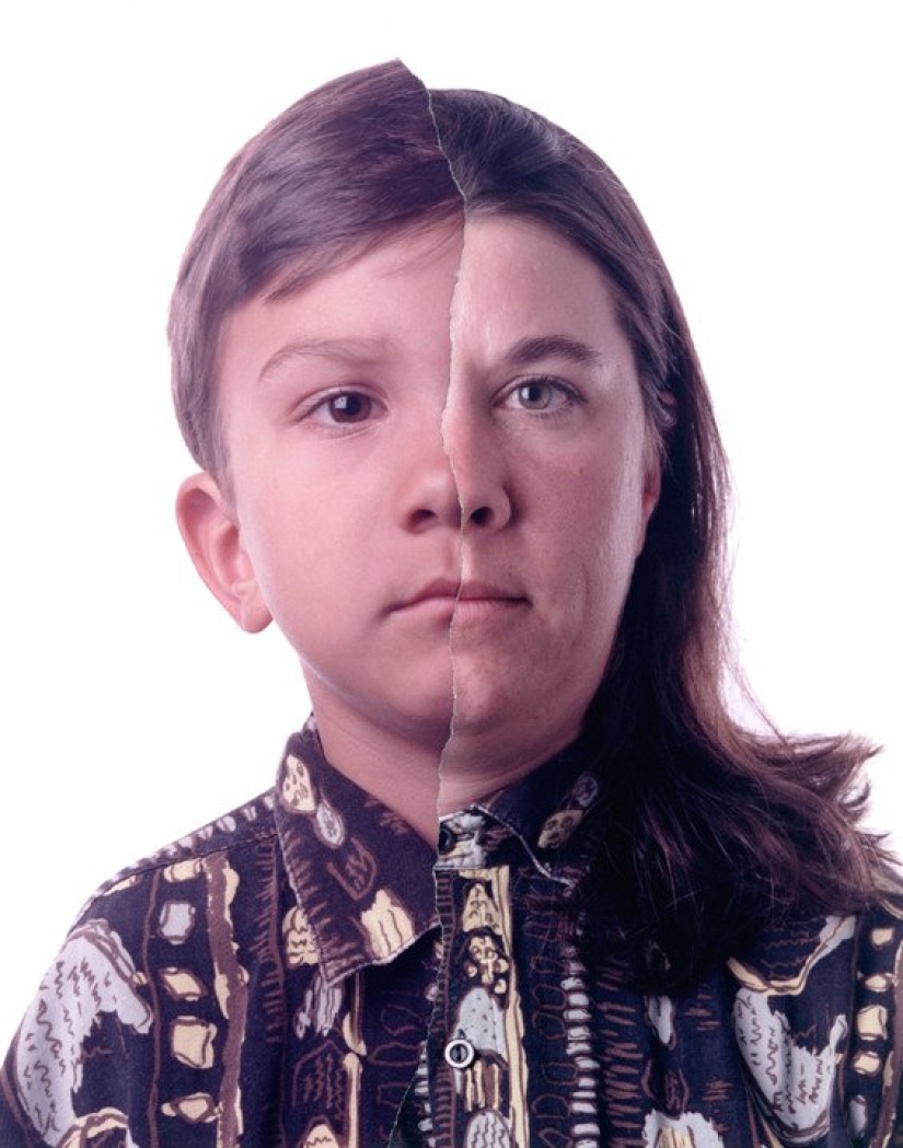 Krovinushka: a photo shoot showing how we are like our parents