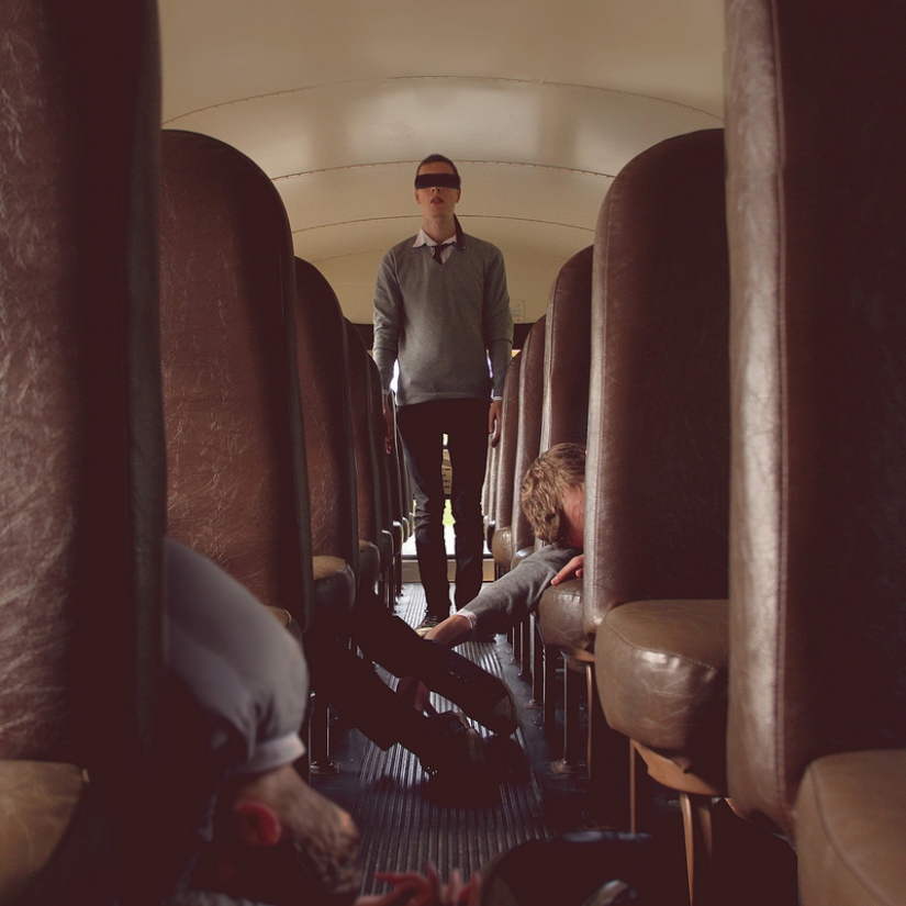 Kyle Thompson's Surreal Self-portraits