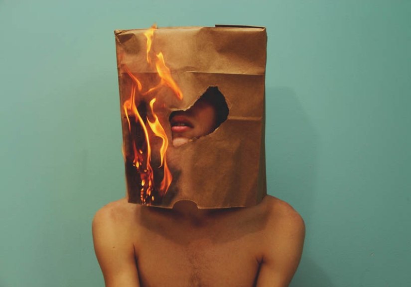 Kyle Thompson's Surreal Self-portraits