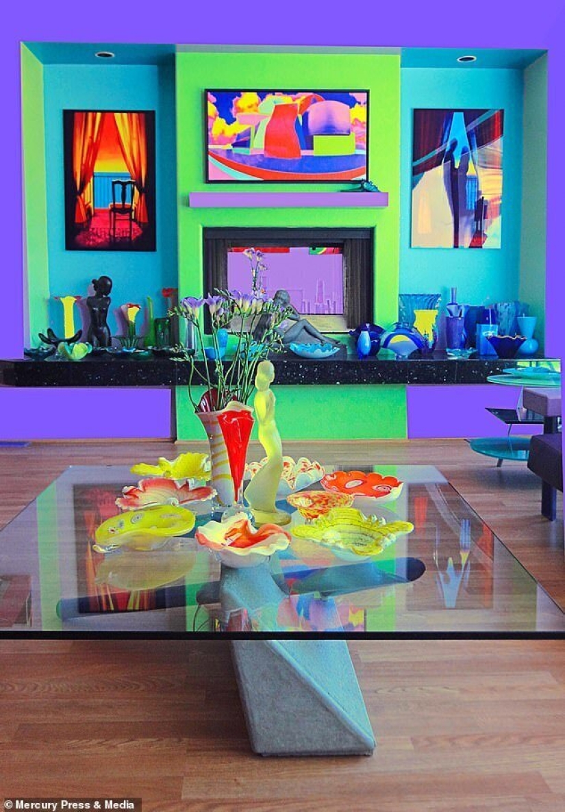 La artista gasta miles de dólares para hacer su casa luminosa, pero los vecinos no están contentos