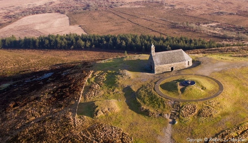 La belleza de Francia desde una altura