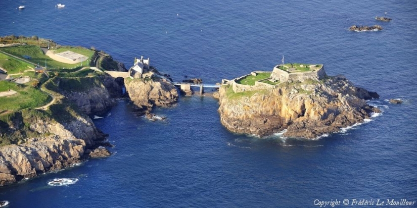 La belleza de Francia desde una altura