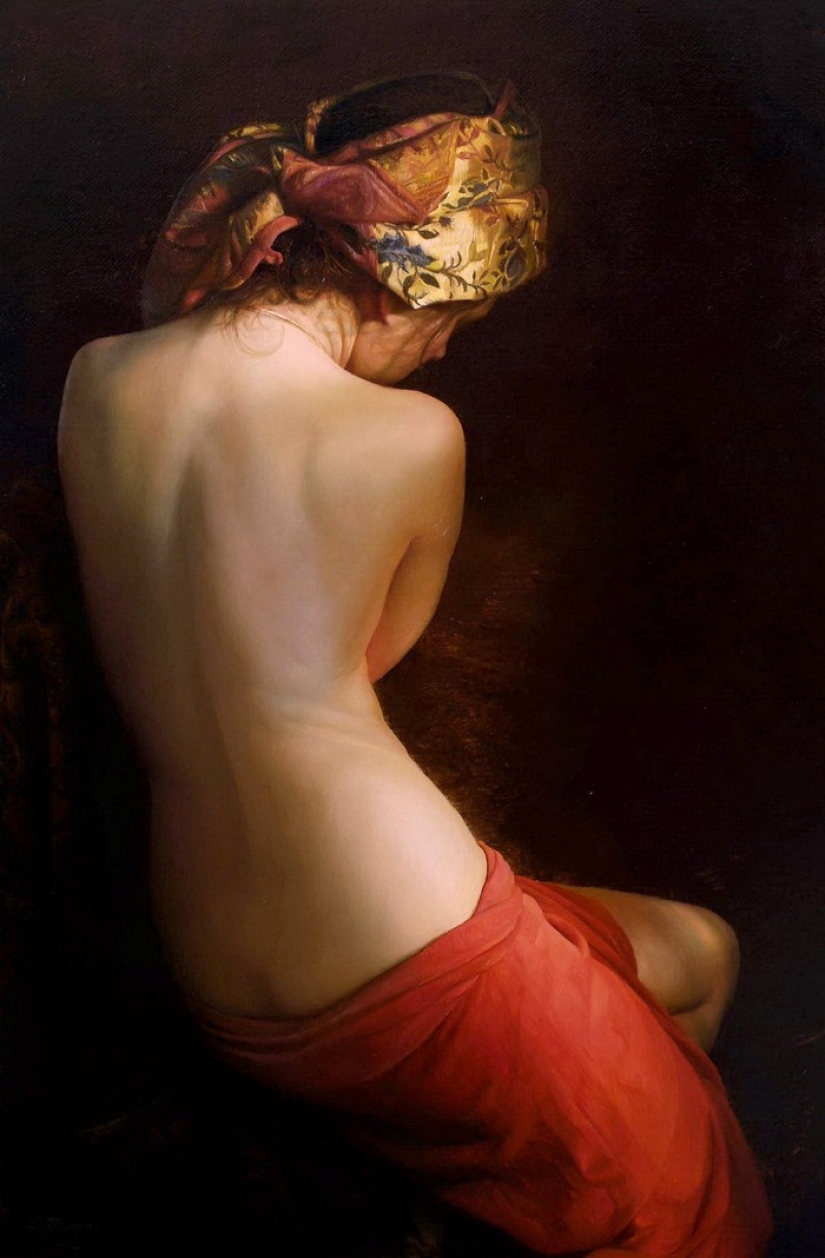 La belleza del cuerpo femenino en las obras increíblemente realistas de Sergei Marshennikov