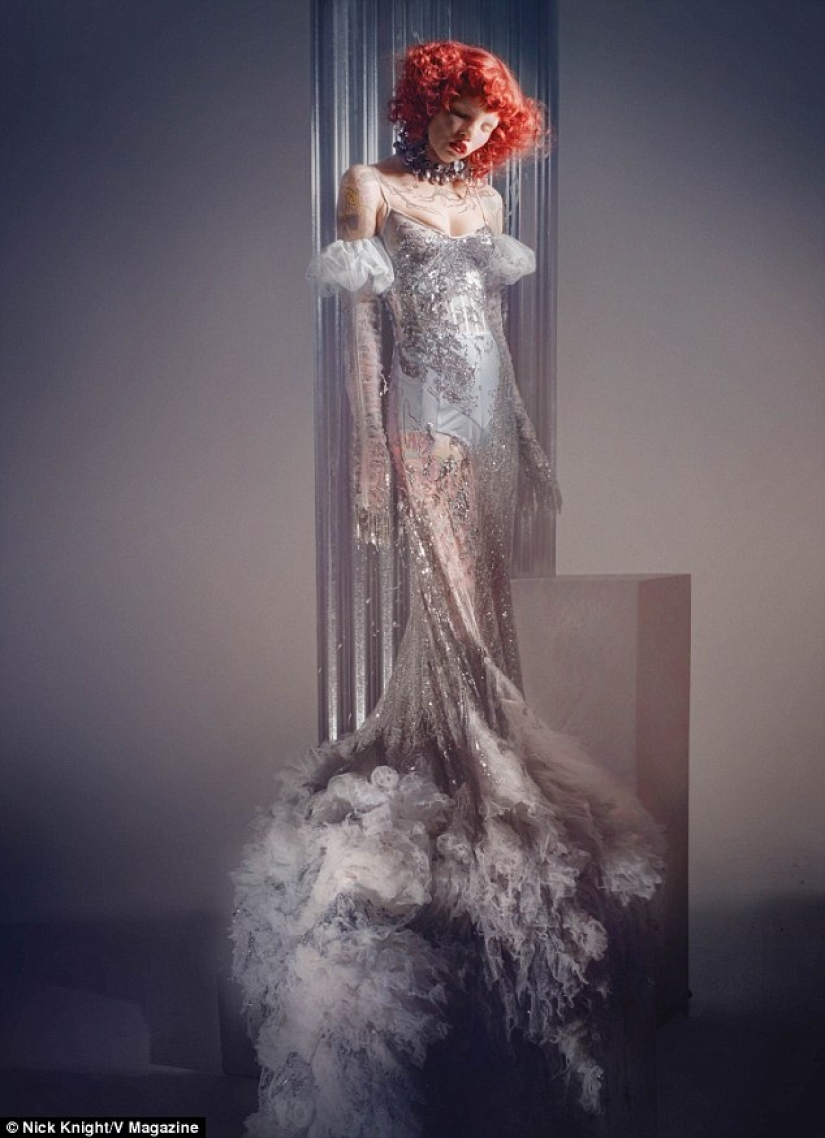 La belleza no es para todos: una modelo con síndrome de ojo de gato La belleza no es para todos: una modelo con síndrome de ojo de gato