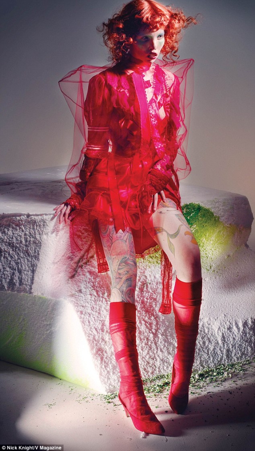 La belleza no es para todos: una modelo con síndrome de ojo de gato La belleza no es para todos: una modelo con síndrome de ojo de gato