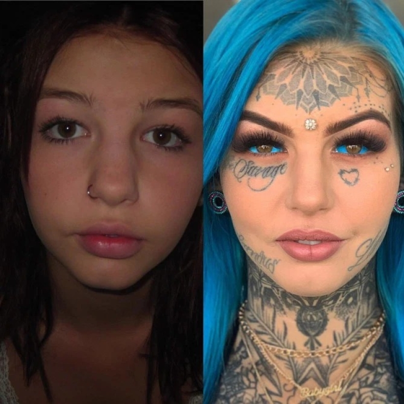 La chica de los ojos de dragón: una mujer australiana se quedó ciega después de hacerse un tatuaje en los globos oculares